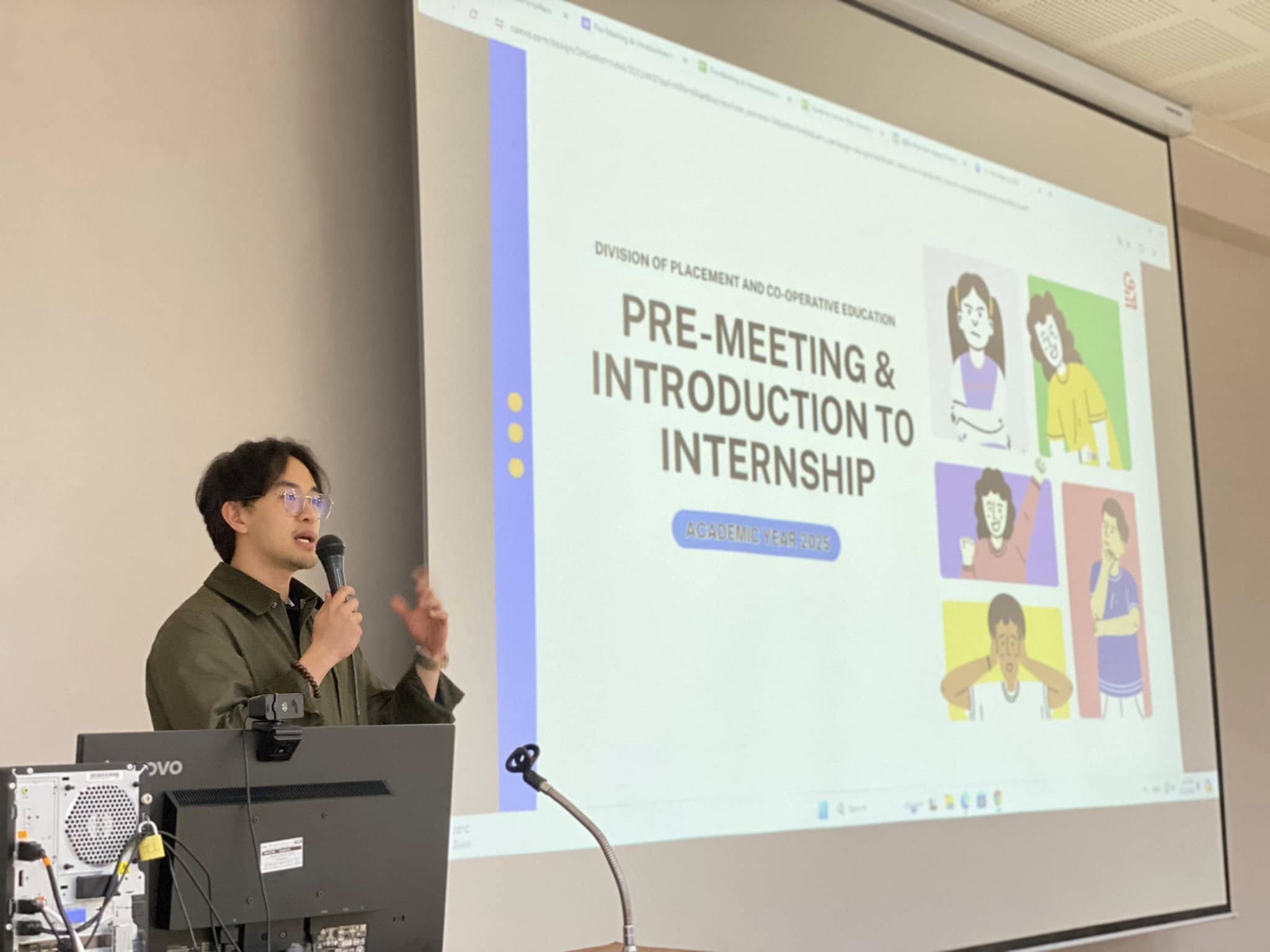 กิจกรรม Pre-Meeting & Introduction to Internship สาขาวิชาการจัดการโลจิสติกส์และโซ่อุปทาน 