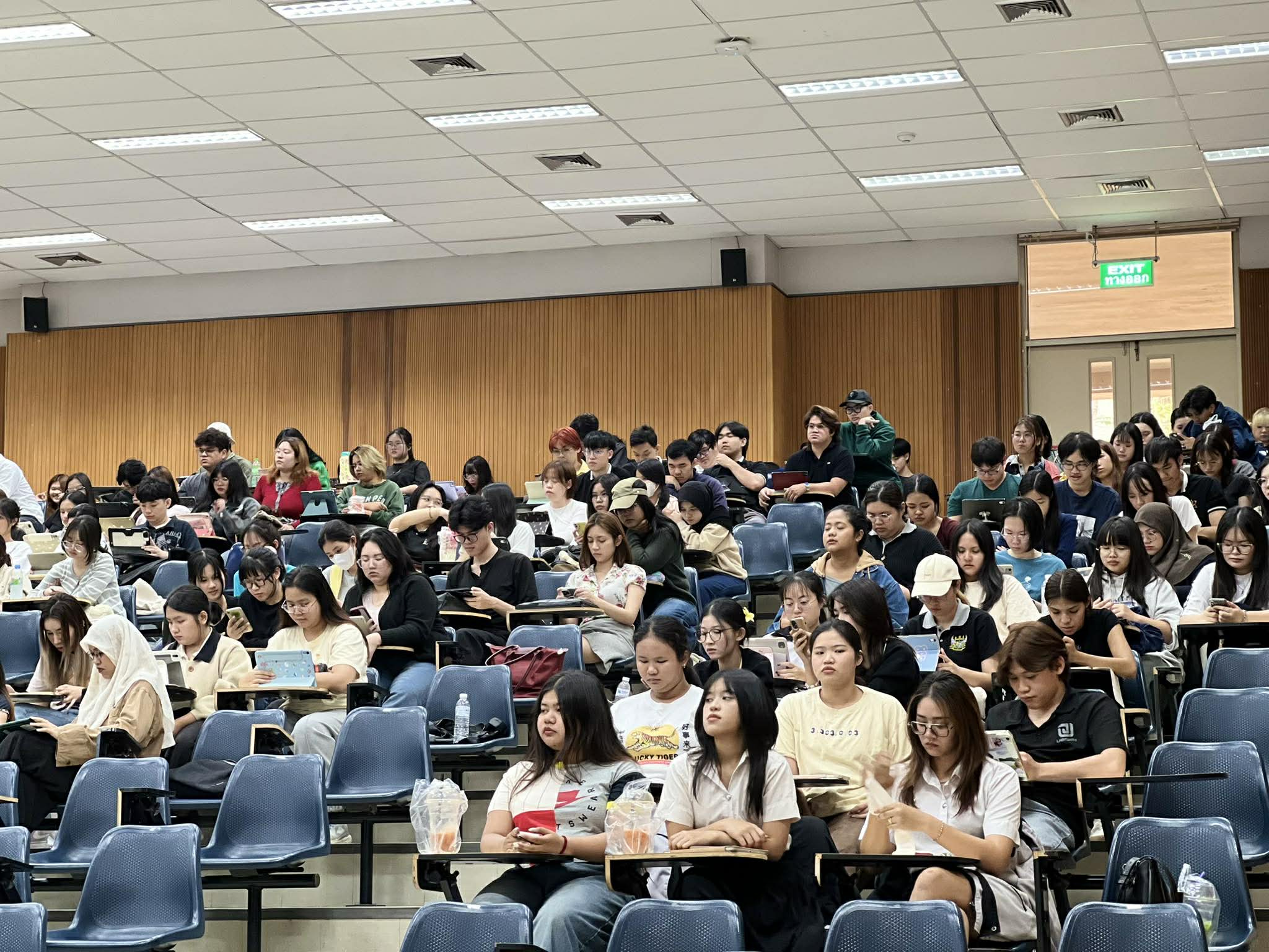 กิจกรรม Pre-Meeting & Introduction to Internship 2026 สาขาวิชาบริหารธุรกิจ (การจัดการธุรกิจบริการ), สาขาวิชาภาษาอังกฤษ, สาขาวิชานิติศาสตร์และสาขาวิชาวิทยาศาสตร์ชีวภาพ