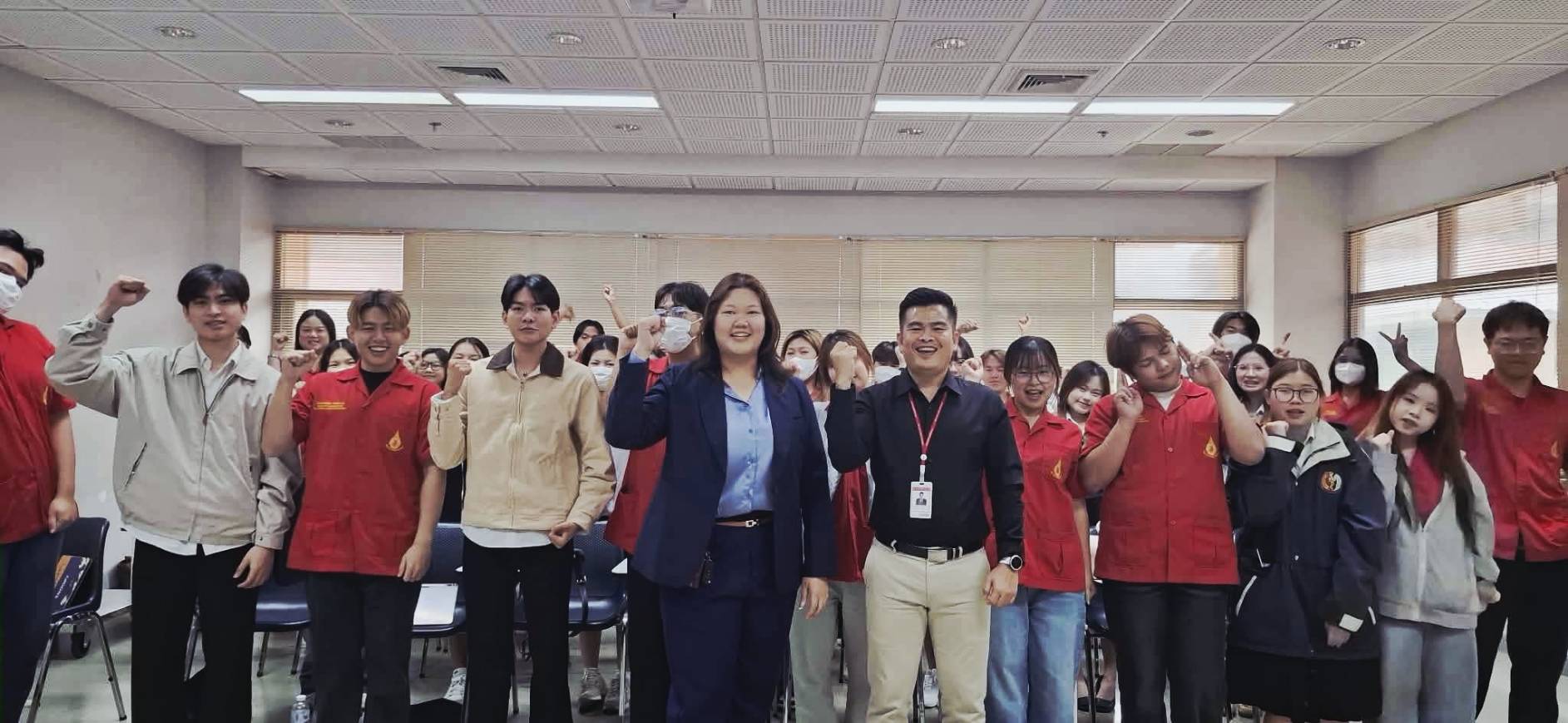 กิจกรรม “สำนักวิชาพบนักศึกษา” ประจำปีการศึกษา 2569 สาขาวิชาอาชีวอนามัยและความปลอดภัย