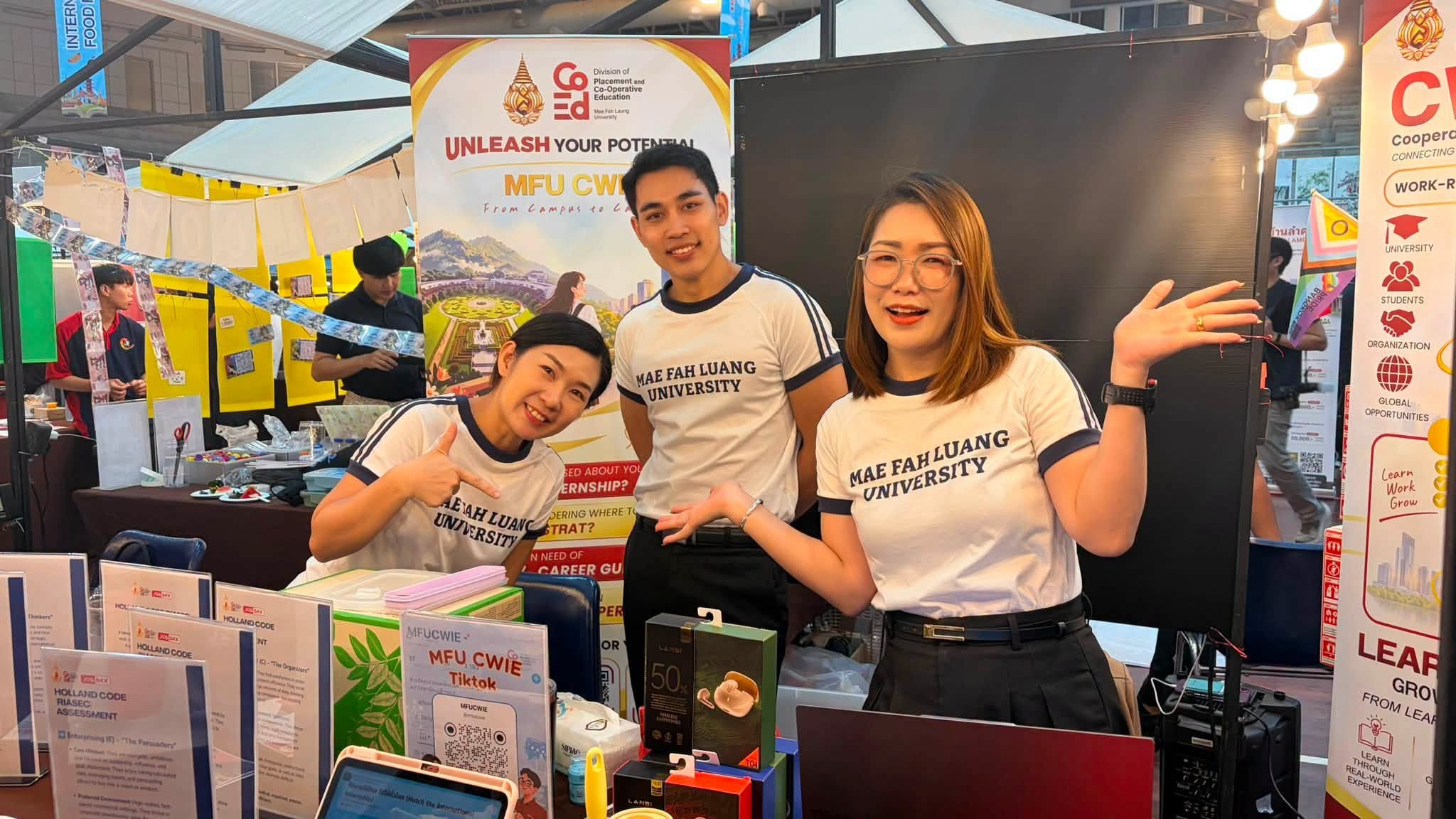 ร่วมจัดบูท “Match the International Internship” ในงาน MFU International Festival 2026