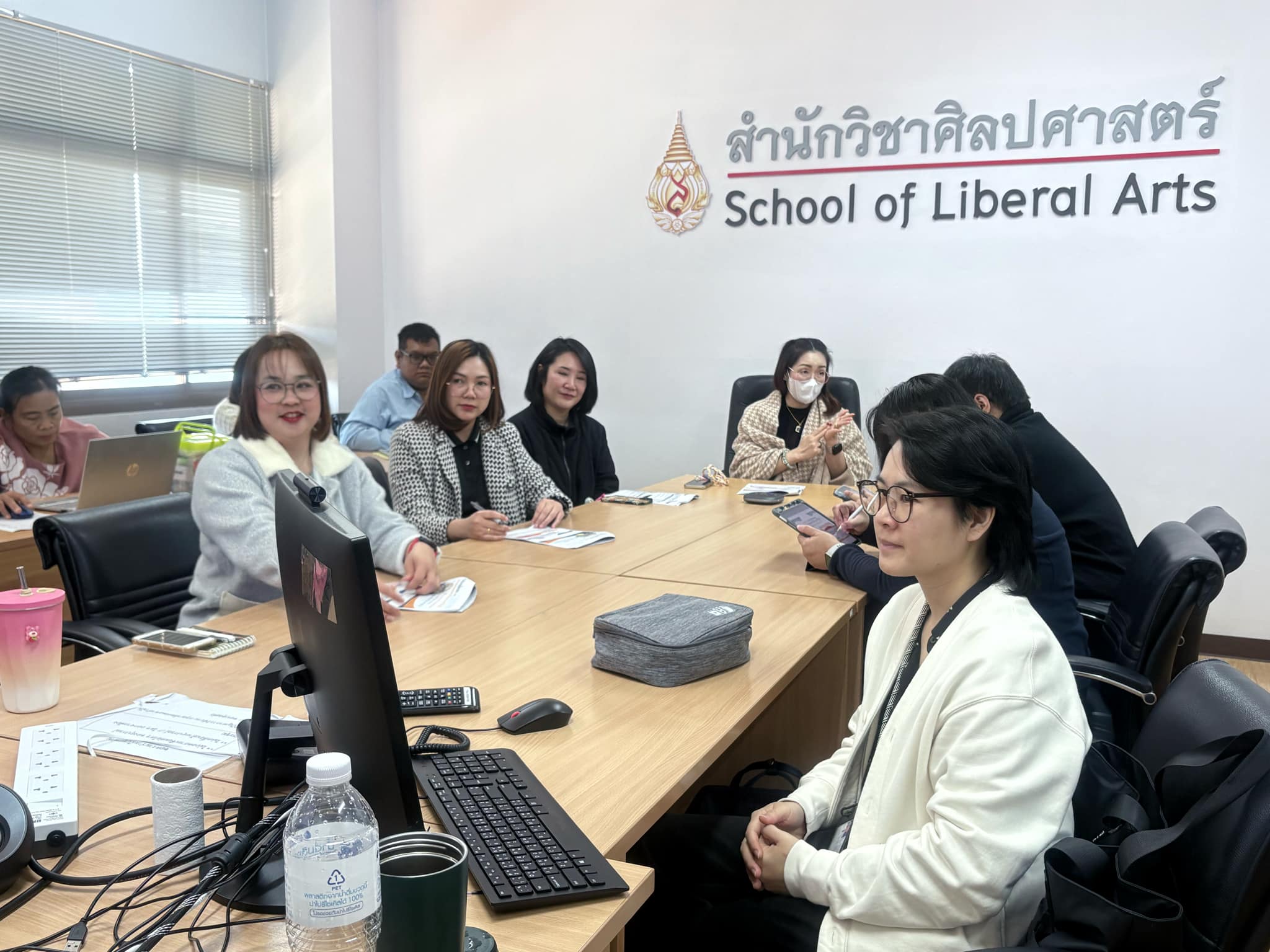 กิจกรรมส่วนจัดหางานฯ สัญจรครั้งที่ 1/2568 สำนักวิชาสำนักวิชาศิลปศาสตร์